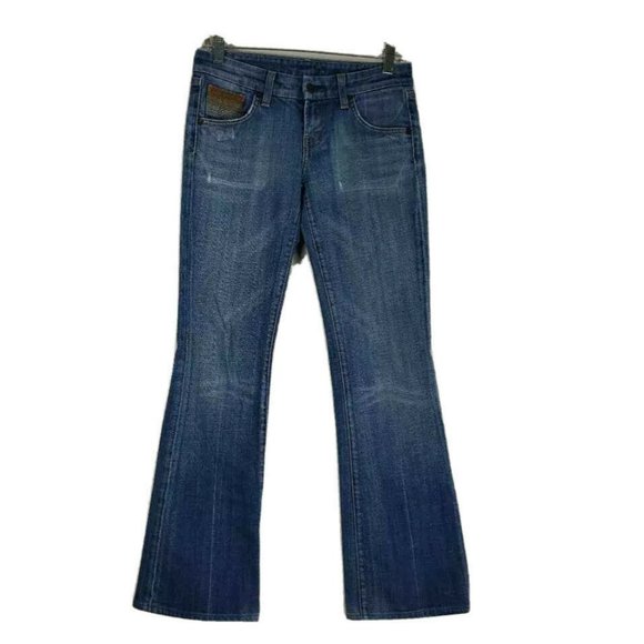 Citizens Of Humanity Linda Flare Jeans Blue Denim Coin Pocket 26x31 - Picture 1 of 7